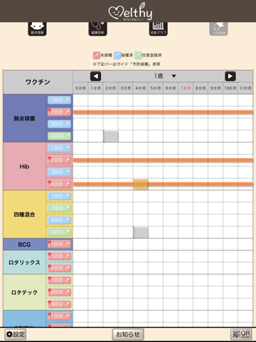 Melthy~電子母子健康手帳~ screenshot 4