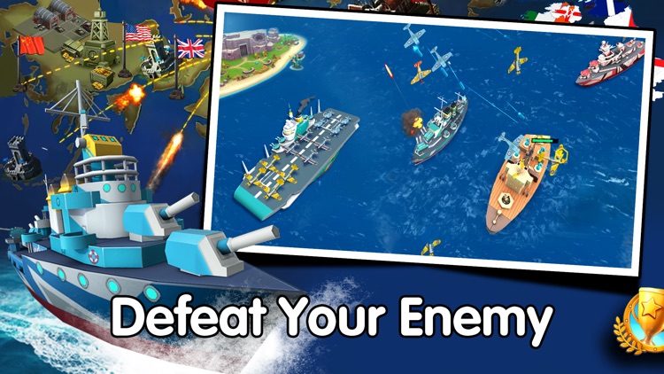 Battleship Clash 3D：Naval Warfare —Warship Battle