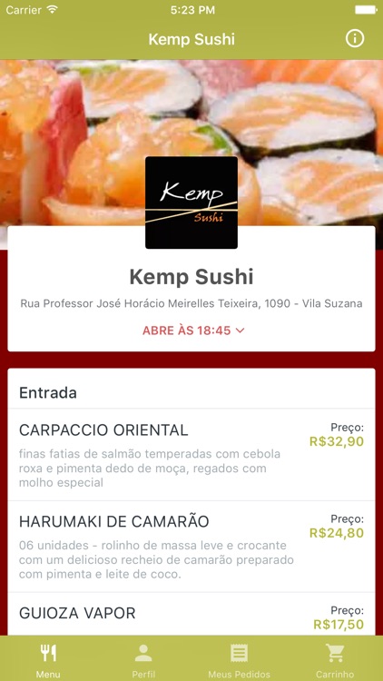 Kemp Sushi Delivery