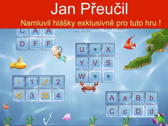 Чешский АЛФАБИТ для школьников и дошкольников на iPad