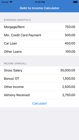 Debt To Income Calculator(圖3)-速報App