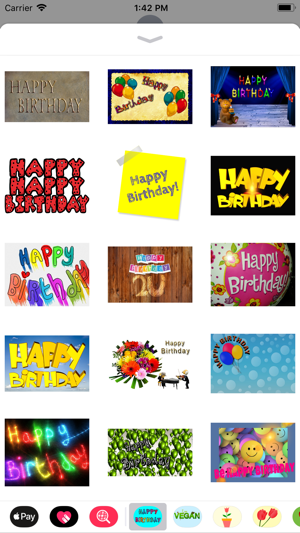 Happy Happy Birthday Stickers(圖5)-速報App