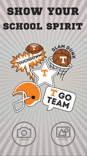 Tennessee Volunteers Selfie Stickers