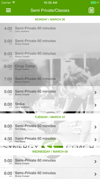 Synergy Coach screenshot 3