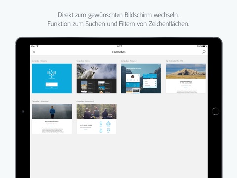 Adobe XD screenshot 4