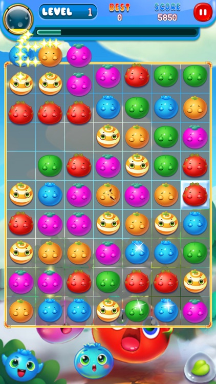 Fruits Match 3 Puzzle Game