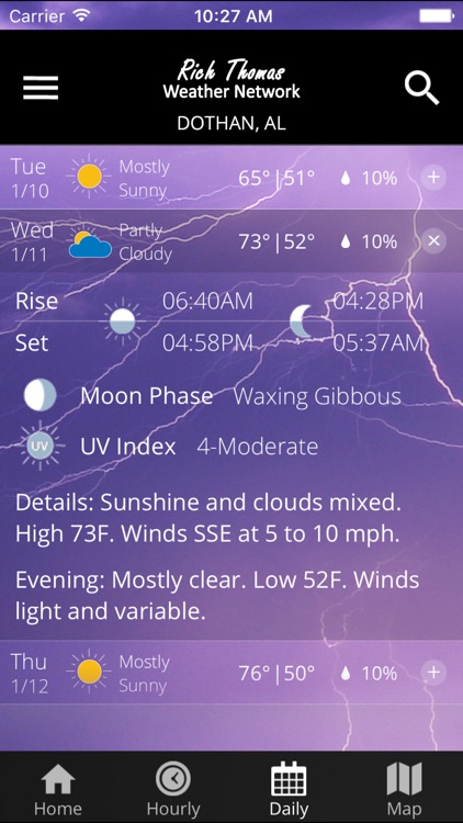 Rich Thomas Weather Network