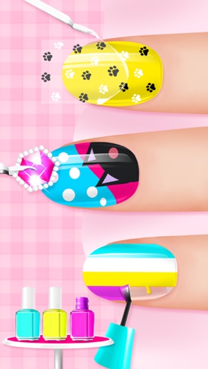 Nail Salon - Girls Nail Art(圖2)-速報App