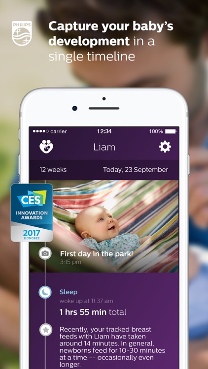 uGrow baby development tracker screenshot-0