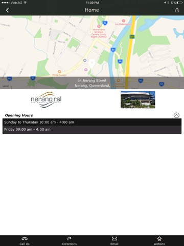 Nerang RSL screenshot 2