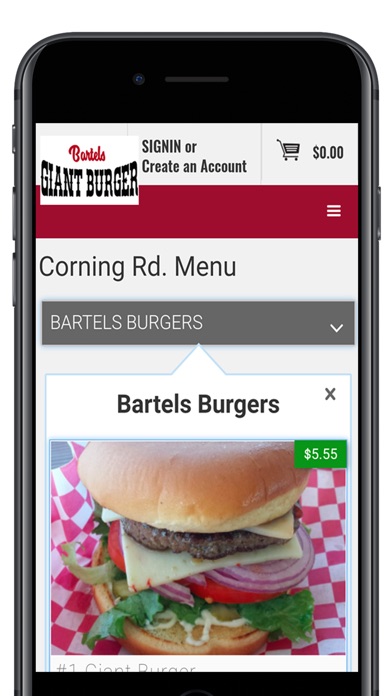 Bartels Giant Burger screenshot 2