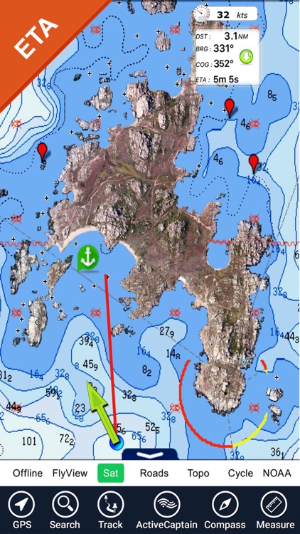 Mediterranean Sea HD GPS Chart