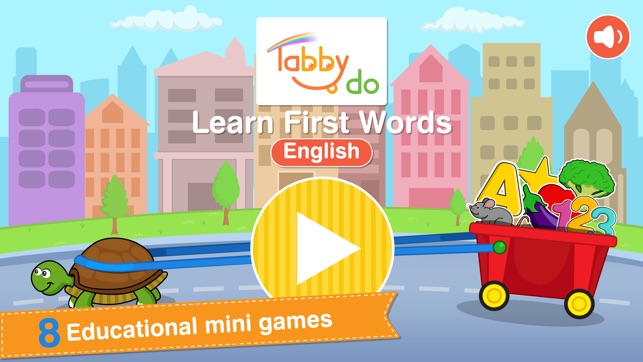 Tabbydo Learn First Words in English for