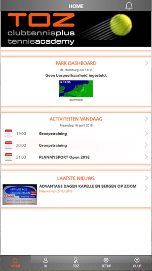 Tennis Organisatie Zuidwest(圖2)-速報App