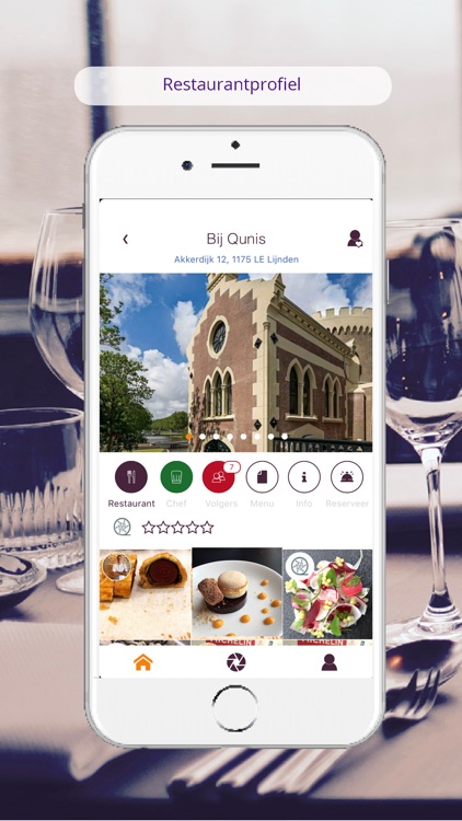 The PIQ-De restaurant app