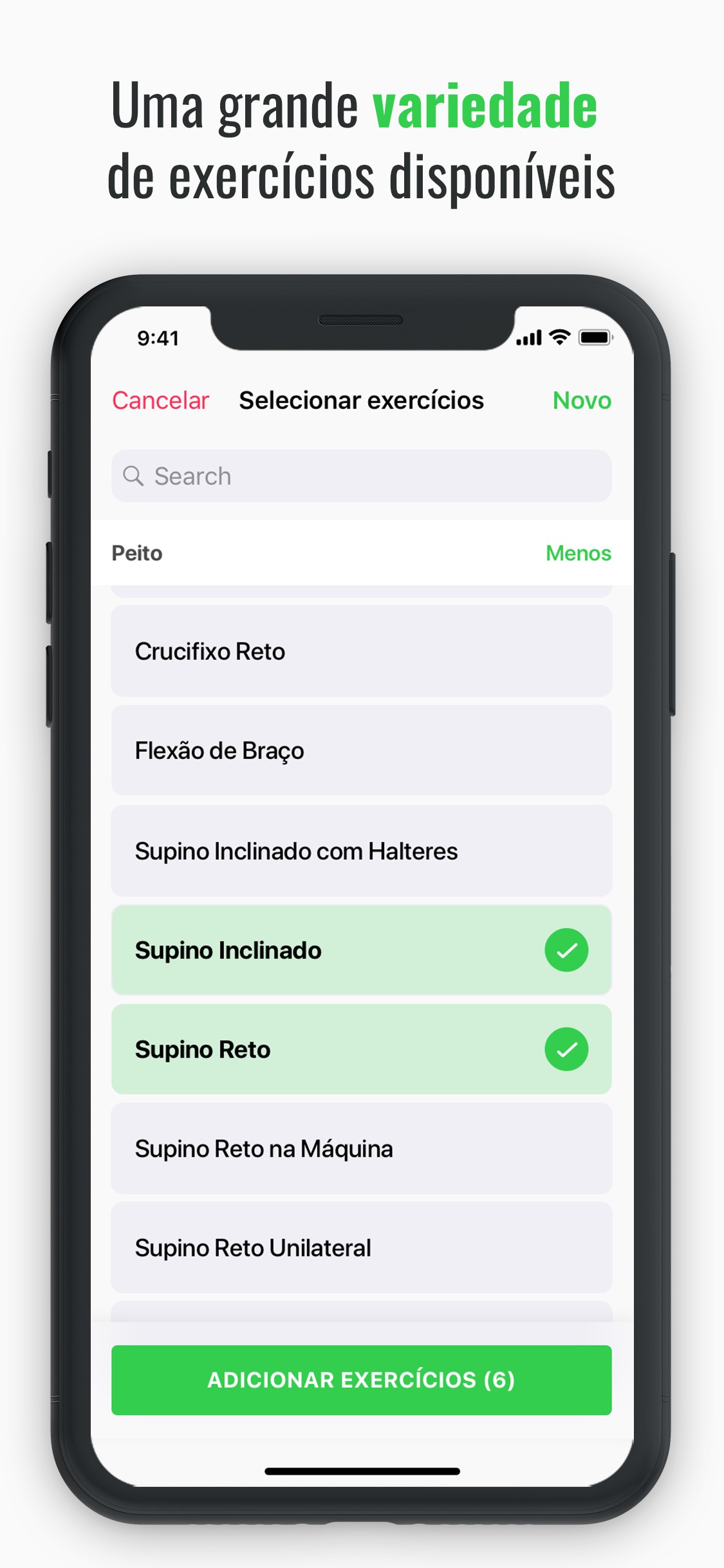 Screenshot do app Hercules