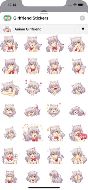 Girlfriend Sticker(圖2)-速報App