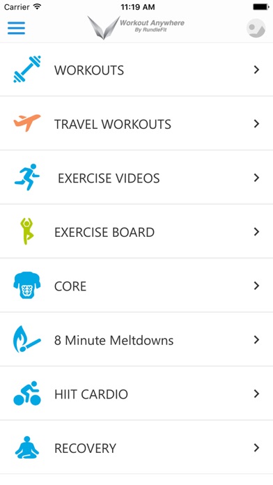 Workout Anywhere 2.0 screenshot 3