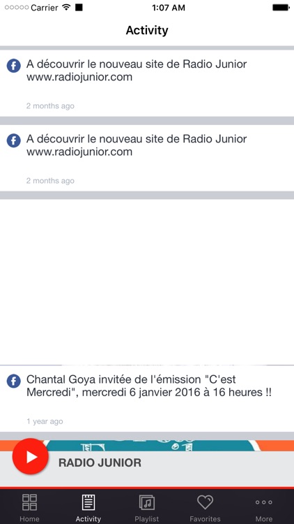 RADIO JUNIOR France