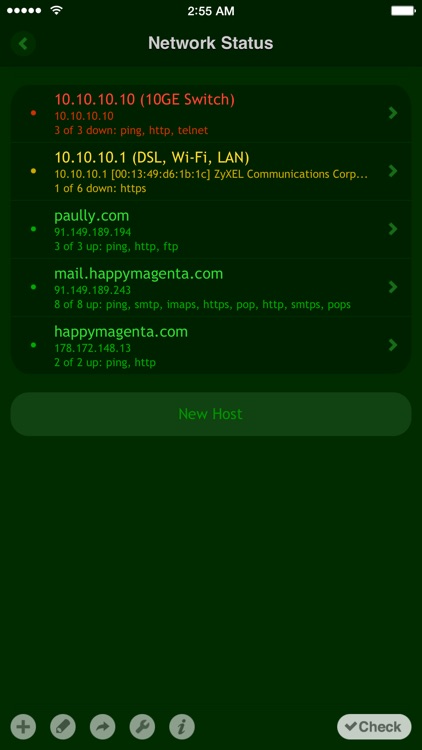Net Status - Server Monitor