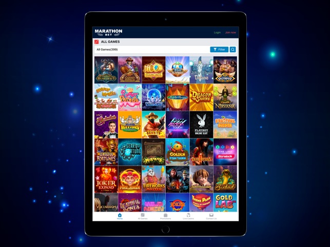 Marathonbet casino app