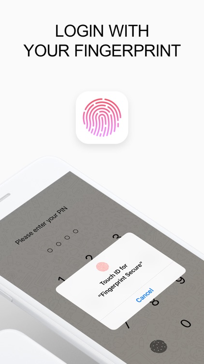 Fingerprint Lock Hide Message