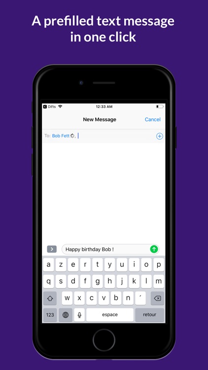 Difts-Events of your contacts