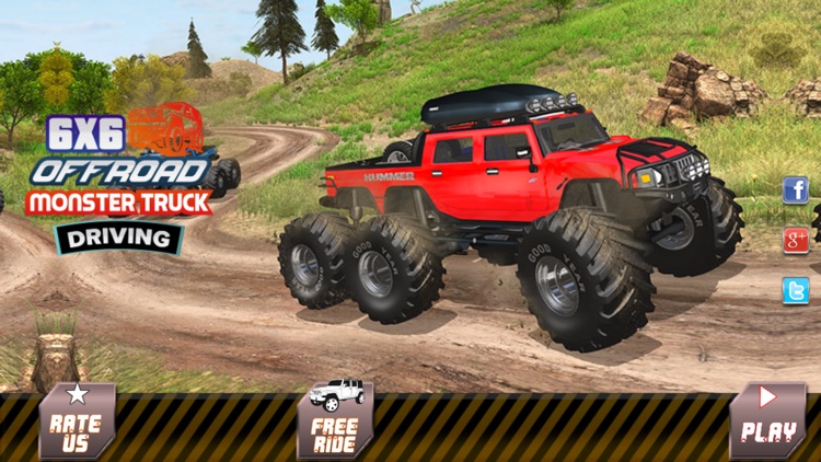 6x6 Offroad Truck Driving 3D