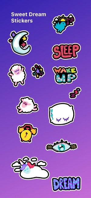 Sweet Dreams Stickers(圖1)-速報App