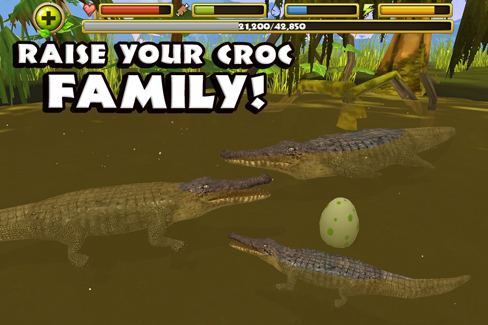 Wildlife Simulator: Crocodile screenshot 3