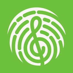 Yousician's green logo, as it is displayed in the App Store.