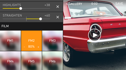 Top Camera 2 - HDR, Slow Shutter, Night and more - Photo Video Editor and Filters Screenshot 5