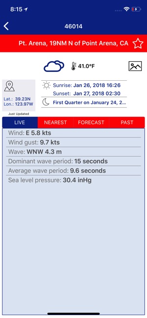 NOAA NDBC Buoy Live Marine PRO(圖3)-速報App