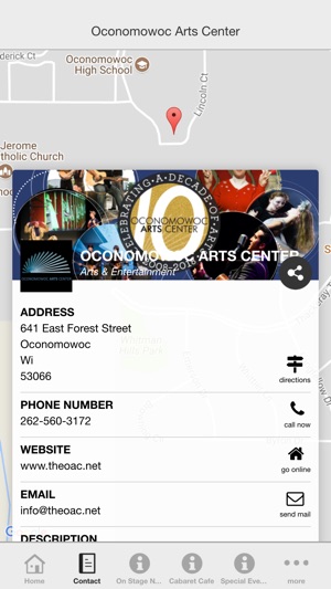 Oconomowoc Arts Center(圖5)-速報App