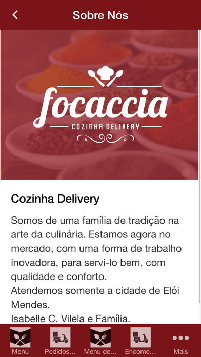 How to cancel & delete Focaccia Cozinha Delivery from iphone & ipad 4