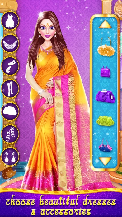 Indian Girl Spa Salon Makeup screenshot 3