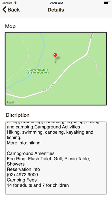 Australia Campgrounds & Trails screenshot 4