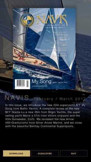 NAVIS Luxury Yachts Magazine(圖3)-速報App