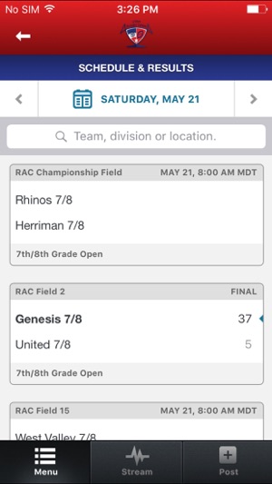 Utah Rugby Open Tournament(圖3)-速報App