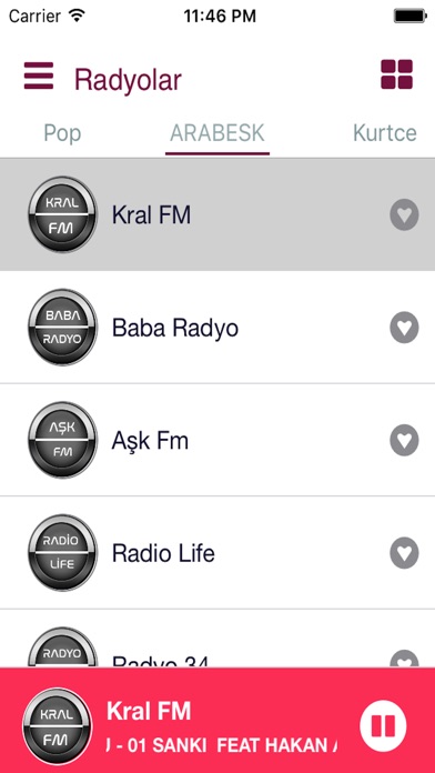 Türkçe Radyo Dinle screenshot 3