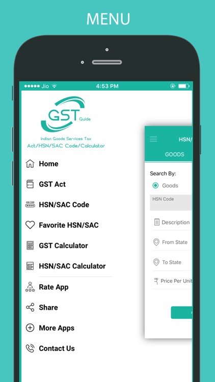 GST Rate Finder App