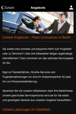 Flash Limousines screenshot 4