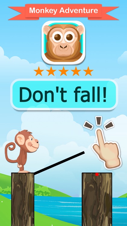 Monkey Adventure - don't fall!