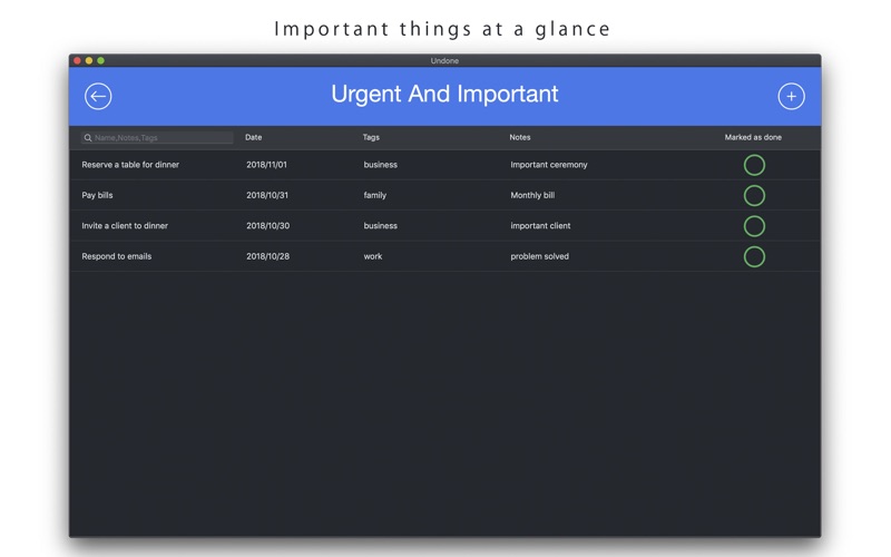 Скриншот из Focus Todo-Task Matrix Manager