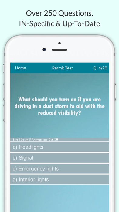 How to cancel & delete Indiana Driving Test from iphone & ipad 4