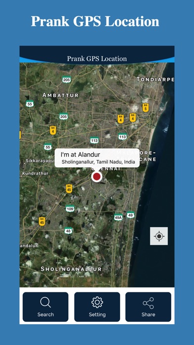 Prank GPS Location screenshot 2