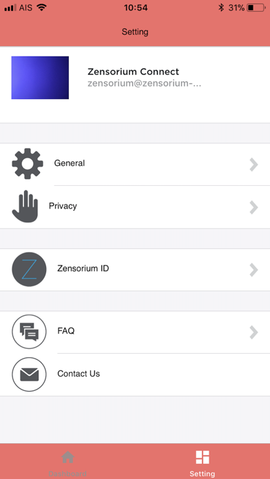 Zensorium Dashboard screenshot 2