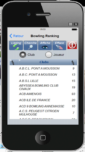 Bowling Ranking