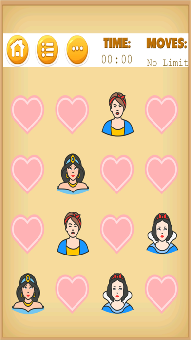 Princess Emoji Matching Game screenshot 4