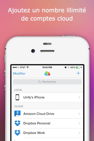 Unify - Cloud File Manager screenshot 2